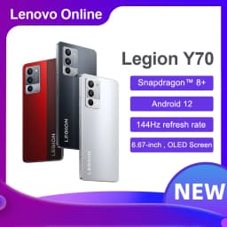Lenovo Legion Y70 Gaming Phone Snapdragon 8+ Gen1 6.67" 144Hz OLED 5100mAh 68W Fast Charge 50MP OIS Camera 5G Smartphone