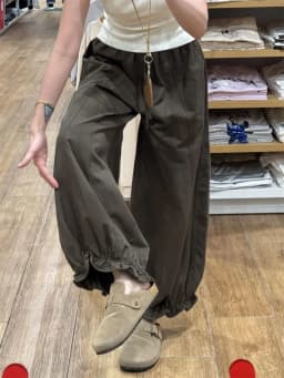 Women Floral Wide Leg Casual Pants High Waisted Loose Trousers 2025 Autumn New Arrival Slimming Comfort