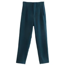 HXAO Women's Pants 2025 Summer High Waist Flared Pants Streetwear Urban Pants Office Wear Woman Elegant Chic Ladies Long Trouser