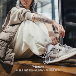 Maden Women's Autumn Winter Casual Pants With Plush Insulation And Fleece Sports Pants Knitted Straight Leg Pants