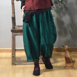 Johnature 2025 Autumn New Belt Wide Leg Pants For Women Solid Color Elastic Waist Trouser Loose Vintage Casual Female Pants