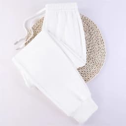 Casual Trousers Women's 100% Cotton Straight Pants Pink Sweatpants Loose Female Drawstring Bundle Foot Harem Pants Spring Autumn