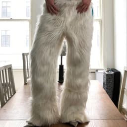 Retro Y2K Plush Loose Pants American Street Hip Hop Gothic Trendy Casual Trousers with Personalized Design Sense