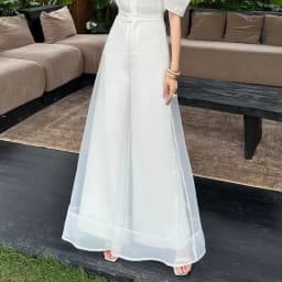 Spring Fashion Casual Black Organza Pants for Women Vintage Wide Leg Pants Japanese Style High Waist Trousers Pantalones Mujer