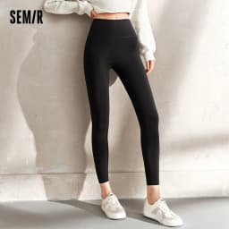 Semir Casual Pants Women Slimming Brushed Small Leg Pants New Autumn 2024 Show Long Legs Small People Nine-Point Shark Pants