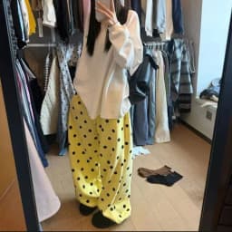 MEXZT Polka Dots Fleece Sweatpants Women Streetwear Baggy Joggers Y2K Harajuku Print Wide Leg Pants Winter Casual Trousers New