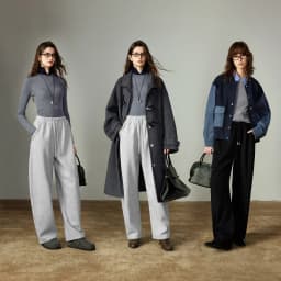 TOYOUTH Women Casual Pants 2025 Winter New Lazy Style Sports Draping Loose Elastic Waist Fleece-lined Banana Pants