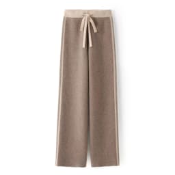 Cashmere Straight Leg Pants Children's New 2024 Hot Selling Autumn and Winter New Wool Women's Wide Leg Pants High Waist