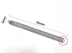 Tungsten Steel Engraving Knives Jewelry Pneumatic Carving Accessories Spatula Triangle Graver Metal Blades DIY Making Tools