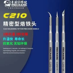 Mechanic C210 Soldering Iron Tips 210 Tips for JBC T210-A T210-NA Sugon T26/T26D Soldering Handle Soldering Station Welding Tip