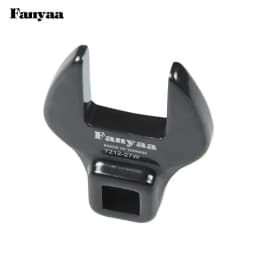 Fanyaa Crowfoot Wrench 38-50mm Head Open End Spanner Head for Torque Wrench 1/2 Inch Square Drive Replacement Tool