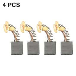 Treadmill Carbon Brush Replacement 17 x 17 x 7mm Size Compatible with Greenmaster GMD 118 1 and Reebok Fusion E12