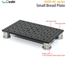 OHD-6C Optical Breadboard Multi-hole Aluminum Plate Optical Flat Plate Aluminum Alloy Base Plate Experimental Fixing Plate