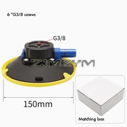 75kg High Suction Power Vacuum Sucker Photography Car Repair Sunken Vacuum Suction Sucker Hand Pump Glass Sucker For Countertops
