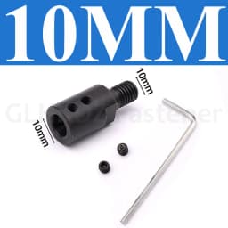 1PCS M10 Saw Blade Connecting Shaft 5/6/8/10/12/14mm Grinding Polishing Motor Shaft Adapter Connecting Rod Sleeve Coupling Tool