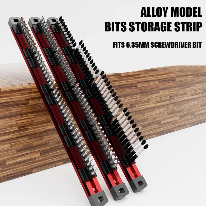 40 Holes Sleeve Batch Head Storage Rack Screwdriver Bits Holder with Magnetic Tool Organizer for Electrician Tool Accessories