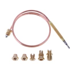 60cm Gas Thermocouple Valve For Hot Water Boiler With 5 Fixed Parts Gas Appliances For Ovens Cooking Utensils Boilers
