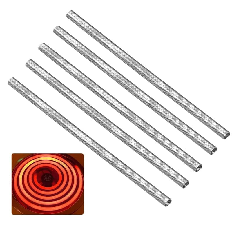 2PCS 800W 1000W 1200W 1500W 2000W 3000W 220V Furnace Heating Element Coil Heater Wire Kiln High Resistance Wire Restring Coil