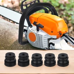 Replacement Damping Rubber Pad Set – Annular Buffer Blocks For Chainsaw Vibration Reduction Fits 4500 5200 5800 Series