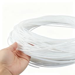 1mm 1.5mm 2mm 3mm Ptfe Rod Polytef Bar Tetrafluoroethylene Wire Perfluoroethylene Spray Cloth Seal Strip Ptfe Rope Line