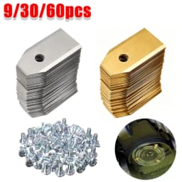 Stainless Steel Grass Trimmer Replacement Blade with Screw For Gardena Husqvarna Automower Yardforce Garden Tools Accessories