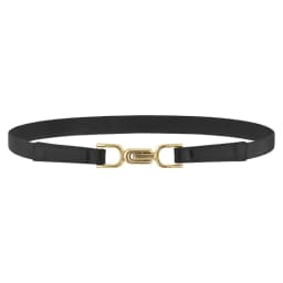 SISHION Summer Fashion Women Belts SH024 PU Leather Thin Elastic Waist Belt Slim Waistband Black Camel Coffee Plus Size