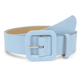 3.8x105cm Fashion Vintage Female Waistband Women Square Buckle Decorative Belt Candy Color Casual Pants Jeans Accessory Belts