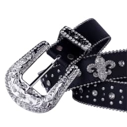 Punk Rhinestone Belt for men and women female fashion western jeans female jeans jewelry fashion design Y2K Jeans Belt