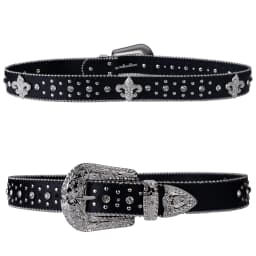 Punk Rhinestone Belt for men and women female fashion western jeans female jeans jewelry fashion design Y2K Jeans Belt