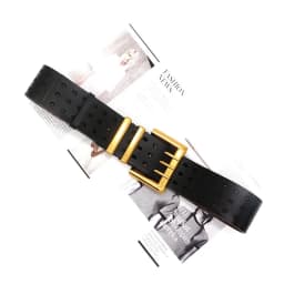 Genuine Leather Waist Seal Wide Eye Belts Lady's Three-row Needle Buckle Waist Seal Pure Cowhide Bronze Buckle Wide Belt