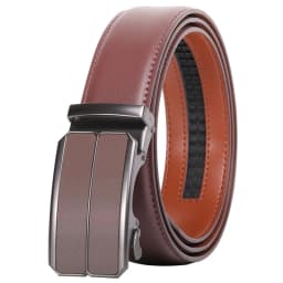 Plyesxale Fashion Green Genuine Leather Belts For Men Luxury Designer Automatic Buckle Belt Man Business Formal Belts Male B104