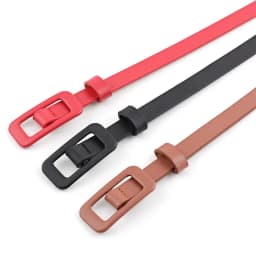 New Square Buckle Without Holes Ladies Black/white/red/pink Pu Leather Fashion Female Fine Thin Belt for Jeans Dress Decoration