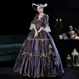 Victorian Masquerade Dresses for Women, Renaissance Dress, 18th Century, Baroque Rococo Marie Antoinette, Historical Clothing