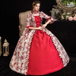 Victorian Masquerade Dresses for Women, Renaissance Dress, 18th Century, Baroque Rococo Marie Antoinette, Historical Clothing
