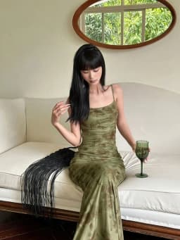 Retro Printed Camis Dress Women Summer Sexy Slim Spaghetti Straps Backless Party Dress Korean Chic Elegant Beach Vestidos New