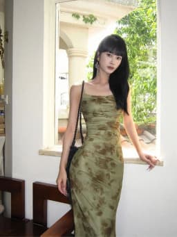 Retro Printed Camis Dress Women Summer Sexy Slim Spaghetti Straps Backless Party Dress Korean Chic Elegant Beach Vestidos New