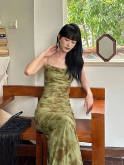 Retro Printed Camis Dress Women Summer Sexy Slim Spaghetti Straps Backless Party Dress Korean Chic Elegant Beach Vestidos New