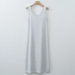Women Double U Neck Sleeveless Tank Maxi Dress Soft Modal Loose Loungewear Dress With Pockets Khaki Black Coffee Light Gray