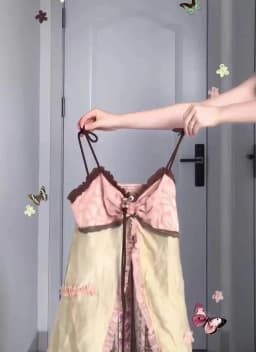 Mikumn Harajuku Summer Women Floral Print Halter Dress Japanese Y2k Vintage Lace Patchwork Sleeveless A Line Strap Mini Dresses