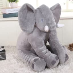 Skin Big Sale 60cm Colorful Giant Elephant Skin Plush Soft Toy Stuffed Baby Kids baby Pillows Toys For Children free shipping