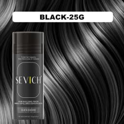 Sevich Hair Fibers Powder 25g Keratin Hair Building Fiber Thickening Powder – Instantly Thickens & Volumizes for All Hair Types