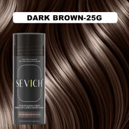 Sevich Hair Fibers Powder 25g Keratin Hair Building Fiber Thickening Powder – Instantly Thickens & Volumizes for All Hair Types