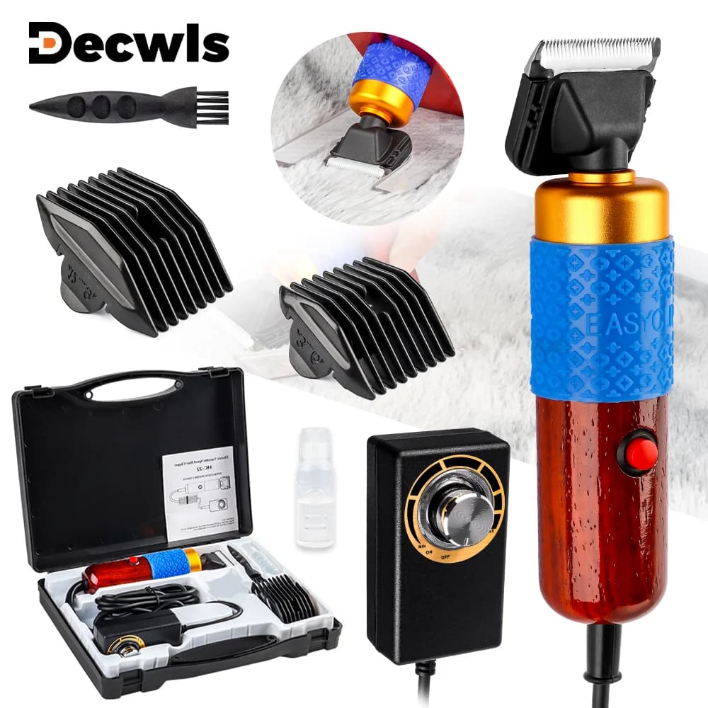 200W Electric Scissors, 110V-220V Carpet Trimmer, Animal Scissors, Tufted Electric Scissors, Home Pet Hair Clipper Set, Tools