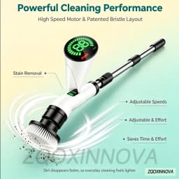 Household Cordless Multipurpose Spin Scrubber Kitchen Gadgets Hair Brushes Bathroom Broom Toilet Mops Electric Cleaning Brush