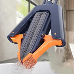 Household Sponge Cleaning Mop Lazy Mop Fast Cleaning Stains Strong Water Absorption Dry And Wet Dual Use