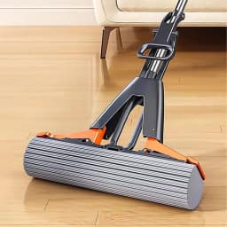 Household Sponge Cleaning Mop Lazy Mop Fast Cleaning Stains Strong Water Absorption Dry And Wet Dual Use