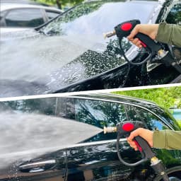 Pressure Washer Spray Water Gun MV925 Max 310 Bar, M22-14mm Inlet Swivel & 1/4" Quick Connector for Car Wash, Car Detailing