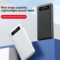 New 200000mAh PowerBank 120W Super Fast Charging High Capacity Portable External Battery With LED Digital Display For IPhone