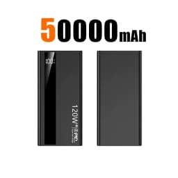 New 120W 200000mAh High Capacity Power Bank Super Fast Charging Power Bank Portable Battery Charger For iPhone Samsung Huawei