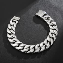 Kalen 20mm/31mm Punk Men's Women's Stainless Steel Necklace Heavy Larger Necklace Curb Cuban Chain Choker Jewelry 40/42cm Length